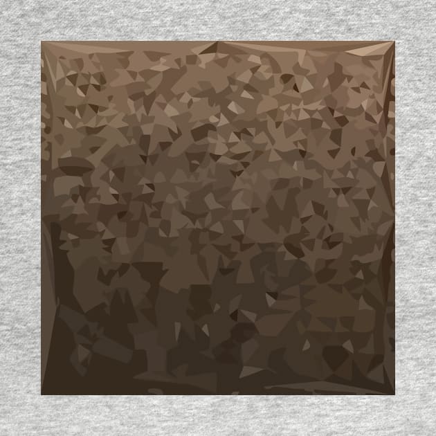 Antique Brass Camo Abstract Low Polygon Background by retrovectors